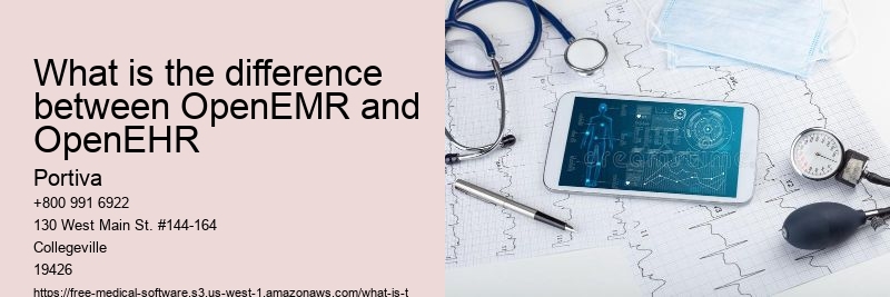 What is the difference between OpenEMR and OpenEHR